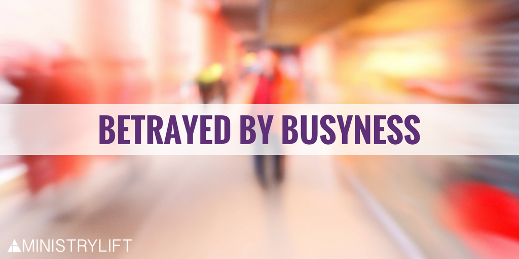 Blur of busyness